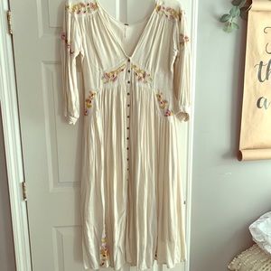 Free people midi dress